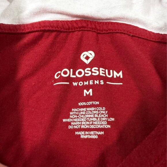 Colosseum Arkansas Razorbacks Womens Medium Red Pullover Hoodie Sweatshirt NCAA - Picture 7 of 8